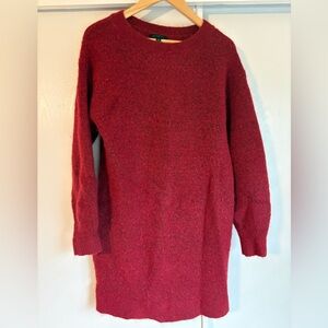 Banana Republic Sweater Dress - Red